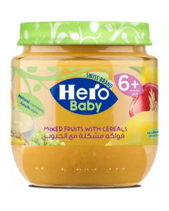 Mixed Fruits Cereals 12 X  Glass Jar 