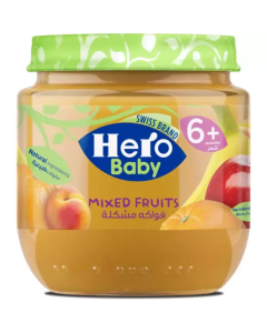 Mixed Fruit Food 12 X  Glass Jar 