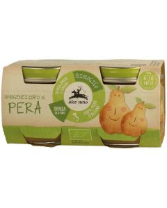 Organic Pear Puree Baby Food 12 X  Glass Jar 