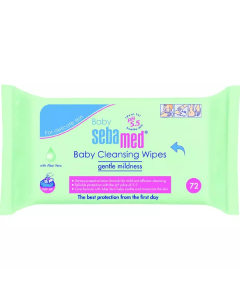 Baby Cleansing Wipes Aloe Vera 6 X  Pouch 