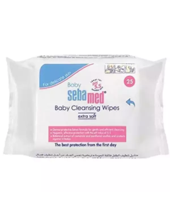 Baby Cleansing Wipes Extra Soft 8 X  Pouch 