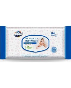 Baby Wipes Mild Fragrance 12 X  Pouch 