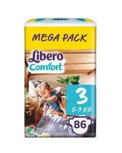 Comfort Diapers Size 3 ( 5-9 KG ) 3 X  Bag 