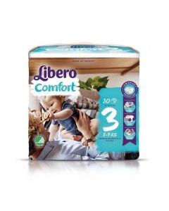 Comfort Diapers Size 3 ( 5-9 KG ) 2 X  Bag 