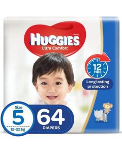 Ultra Comfort Diapers Size 5 (12 - 22 Kg) 64 X  Piece 