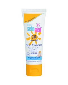 Baby Sun Cream Very High SPF50+ 6 X  Squeeze Bottle (75 ml)