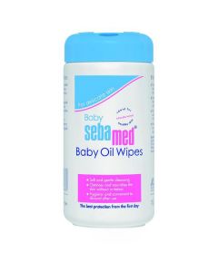 Baby Oil Wipes 6 X  Plastic Bottle 