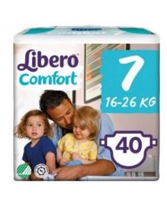 Comfort Diapers Size 7 ( 16-26 KG) 4 X  Bag 