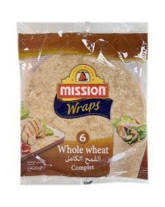 Tortilla Whole Wheat Wraps 6 X  Piece 