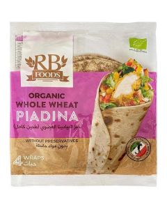 Organic Whole Wheat Piadina Tortillas 40 X  Piece 