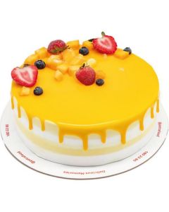 Mini Frozen Mango Yogurt Cake   