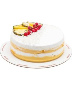 Frozen Pinacolada Yogurt Cake   