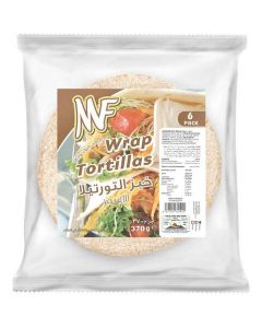 Whole Wheat Wrap Tortillas 25cm - 10 inch 84 X  Piece 