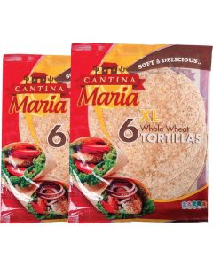 Whole Wheat Flour Tortillas 120 X  Piece 