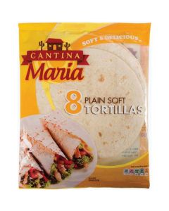 Plain Soft Flour Tortillas 160 X  Piece 