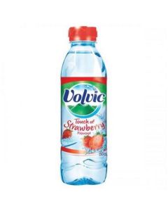 Natural Mineral Water with Strawberry Flavor - Plastic Bottle 24 X  Piece (500 ml)