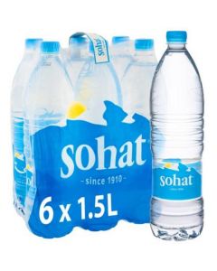 Natural Mineral Water 6 X  Plastic Bottle (1.5 liter)