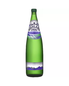 Sparkling Natural Mineral Water 12 X  Glass Bottle (1 liter)