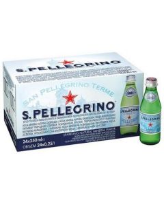 Sparkling Natural Mineral Water - Glass Bottle 24 X  Glass Bottle (250 ml)