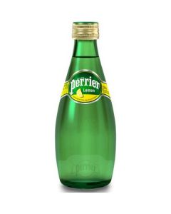 Sparkling Natural Mineral Water with Lemon Flavor 24 X  Glass Bottle (200 ml)