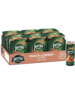 Sparkling Natural Mineral Water with Peach & Cherry Juice   (250 ml)