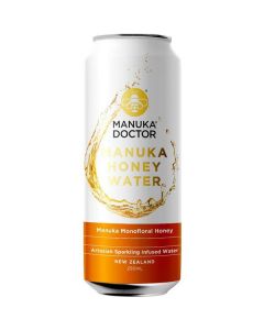 Artesian Sparkling infused Manuka Honey Water 24 X  Metal Can (250 ml)