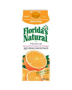 Orange Juice with Pulp 12 X  Tetrapack (1.8 liter)