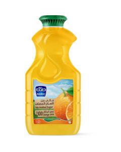 Orange Juice 100% - No Added Sugar 6 X  Plastic Bottle (1.5 liter)