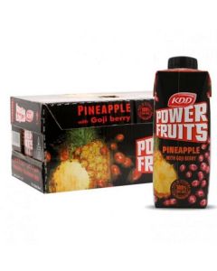 Power Fruits Pineapple with Goji Berry Juice 18 X  Piece (250 ml)