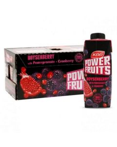 Power Fruits Boysenberry with Pomegranate & Cranberry Juice 18 X  Piece (250 ml)