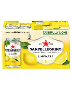 Sparkling Lemon Juice ( Limonata ) 24 X  Metal Can (200 ml)