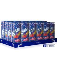 Float Strawberry Banana, Fruit Drink With Real Fruit Pieces 24 X  Piece (240 ml)