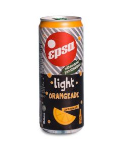 Light Orangeade Carbonated 24 X  Piece (330 ml)