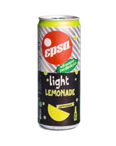 Light Lemonade Carbonated 24 X  Metal Can (330 ml)