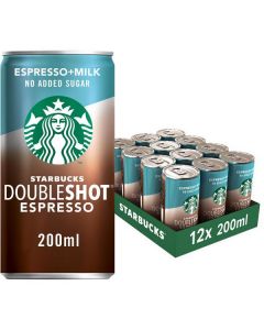 Double Shot Espresso no Sugar 12 X  Piece (200 ml)