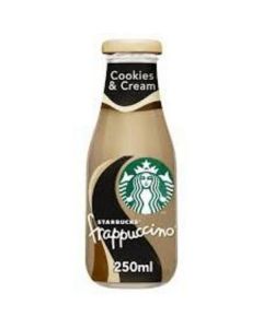 Frappuccino Coffee with Cookies and Cream Flavor 8 X  Piece (250 ml)