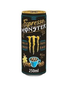 Espresso Vanilla Coffee 12 X  Metal Can (250 ml)