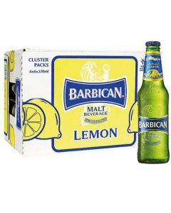 Non-Alcoholic Malt Beverage Lemon Lime Flavour 24 X  Glass Bottle (330 ml)