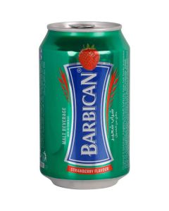 Non-Alcoholic Malt Beverage Strawberry Flavour 24 X  Metal Can (330 ml)