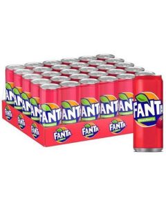 Fanta Strawberry - Cans 30 X  Metal Can (250 ml)