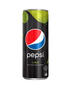 Pepsi Black Lime Flavour - Cans 30 X  Metal Can (250 ml)