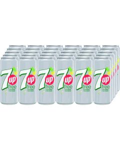 7 Up Free - Cans 30 X  Metal Can (250 ml)