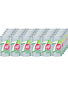 7 Up Free - Cans 30 X  Metal Can (150 ml)