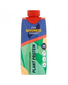 Plant Protein - Strawbery Flavour Shake 4 X  Piece (330 ml)