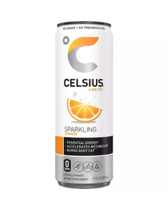 Sparkling Orange Energy Drink 12 X  Piece (355 ml)
