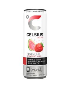 Sparkling Strawberry Guava Energy Drink 12 X  Piece (355 ml)