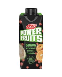 Power Fruit Guava, Orange, Apricot & Cranberry Juice 18 X  Piece (250 ml)