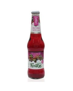 Blackcurrant Flavoured Sparkling Drink - Frutz 60 X  Piece (300 ml)