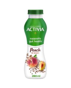 Yoghurt Go Peach & Grains Drink 25 X  Piece (280 ml)