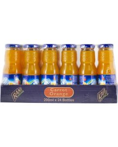 Carrot Orange Fruit Drink 24 X  Piece (200 ml)